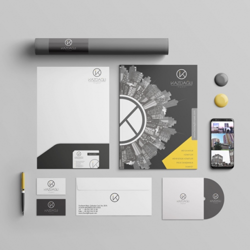 Kazdağlı İnşaat - Corporate Identity